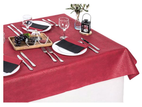 Rollo mantel TNT Burdeos 50x120cm P/1