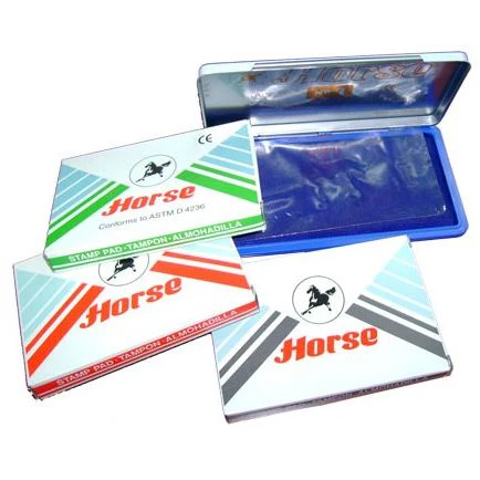 Tampón Nº 2 - Azul - Rojo - Negro - Verde - Para Sellos Horse